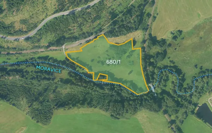 Prodej louky, Valšov, 33558 m2