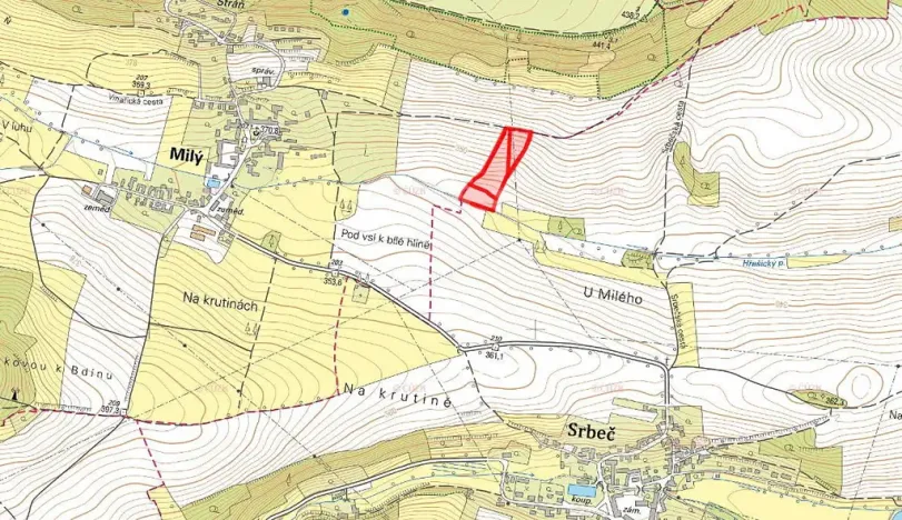 Prodej pole, Srbeč, 7947 m2