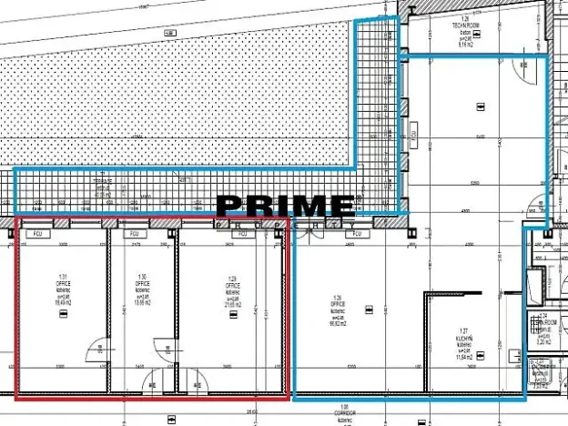 Pronájem kanceláře, Praha - Nové Město, Klimentská, 78 m2