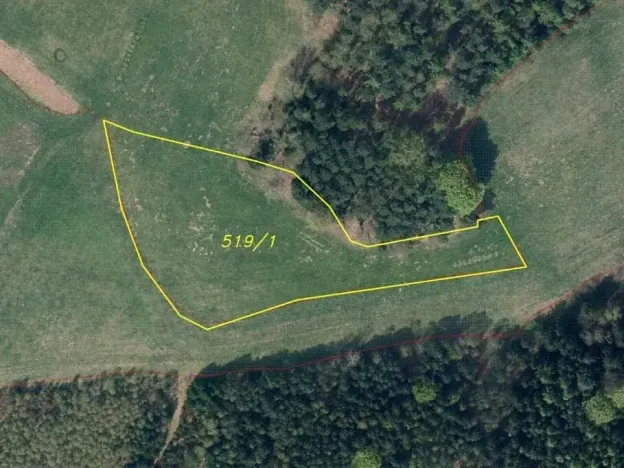 Dražba louky, Cvikov, 7470 m2