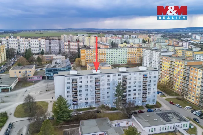 Pronájem bytu 1+1, Plzeň - Skvrňany, Karla Steinera, 36 m2