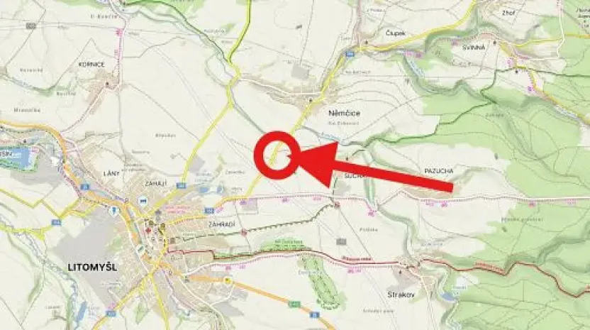 Prodej pozemku pro bydlení, Litomyšl, 1380 m2