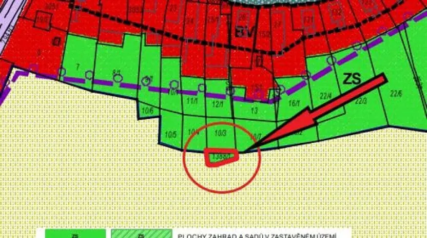 Prodej zahrady, Hošťka, 121 m2