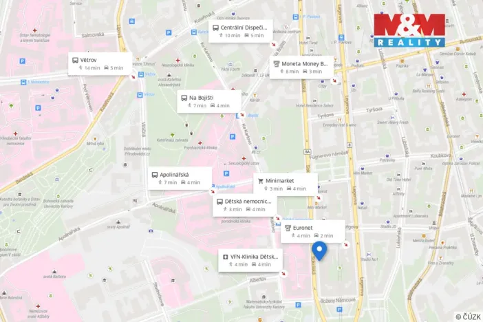 Pronájem skladu, Praha - Nové Město, Sokolská, 2 m2