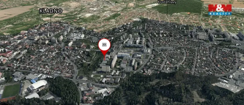 Pronájem bytu 1+1, Kladno - Kročehlavy, Ostravská, 27 m2