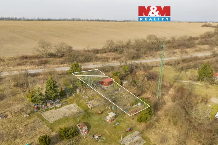 Prodej zahrady, Brandýsek, 527 m2