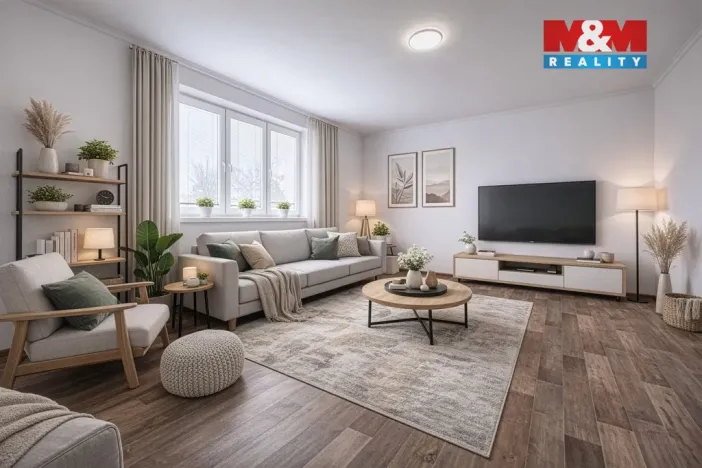 Prodej bytu 2+1, Milovice, Dukelská, 61 m2