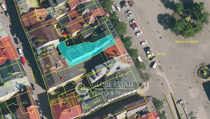 Prodej kanceláře, Jihlava, Masarykovo náměstí, 1141 m2