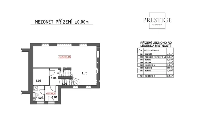 Pronájem rodinného domu, Stehelčeves, U Hřiště, 120 m2