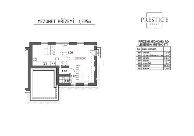 Pronájem rodinného domu, Stehelčeves, U Hřiště, 120 m2