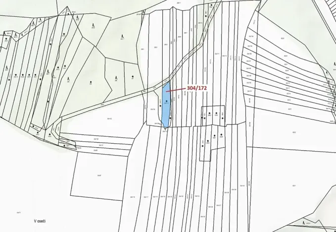 Dražba pozemku, Ivančice, 597 m2