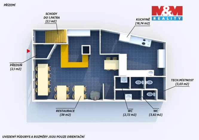 Pronájem restaurace, Domažlice - Dolejší Předměstí, Chrastavická, 300 m2