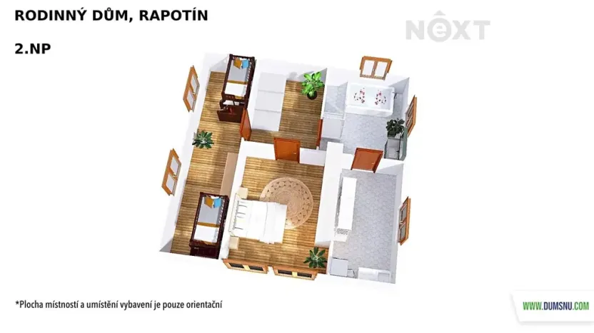 Pronájem rodinného domu, Rapotín, Jesenická, 177 m2