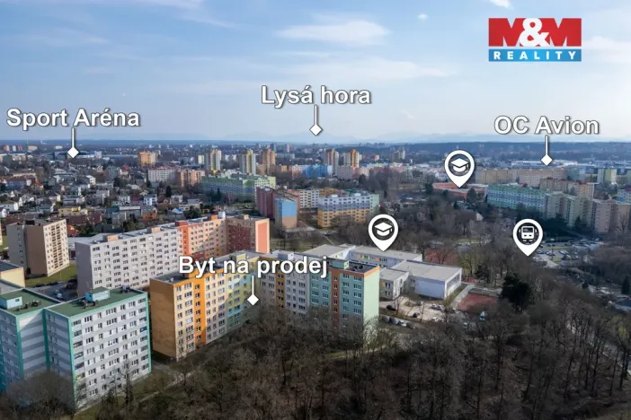 Prodej bytu 4+1, Ostrava - Zábřeh, V Zálomu, 76 m2