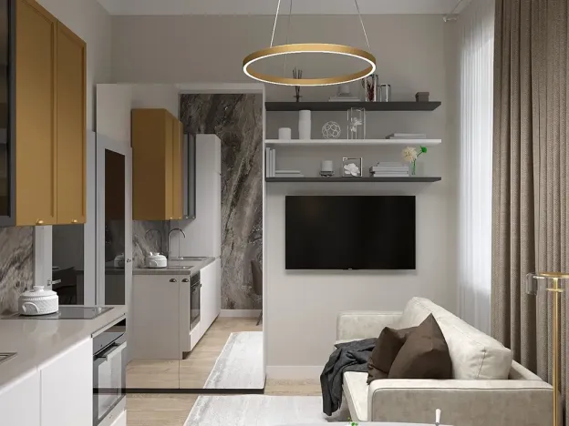 Prodej bytu 2+kk, Praha - Holešovice, Veletržní, 44 m2