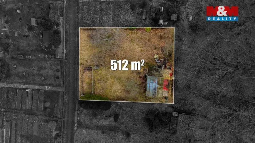 Prodej zahrady, Děčín - Děčín XXI-Horní Oldřichov, 512 m2