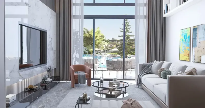 Prodej bytu 1+1, Trikomo, Kypr, 65 m2