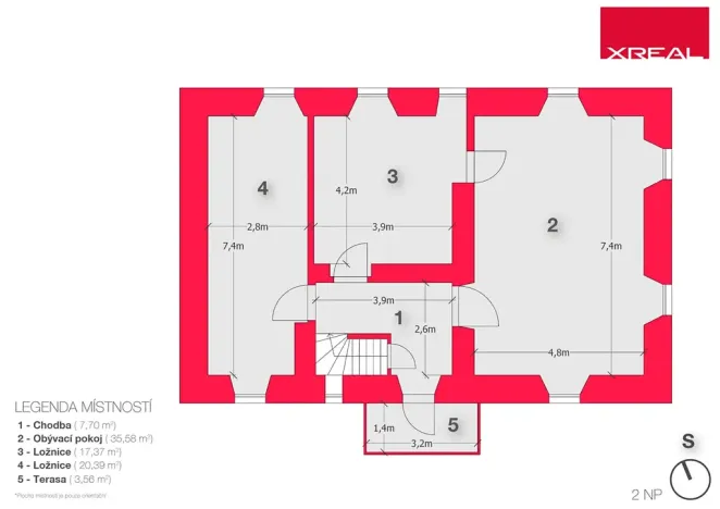 Prodej rodinného domu, Zlonice, Máchova, 159 m2