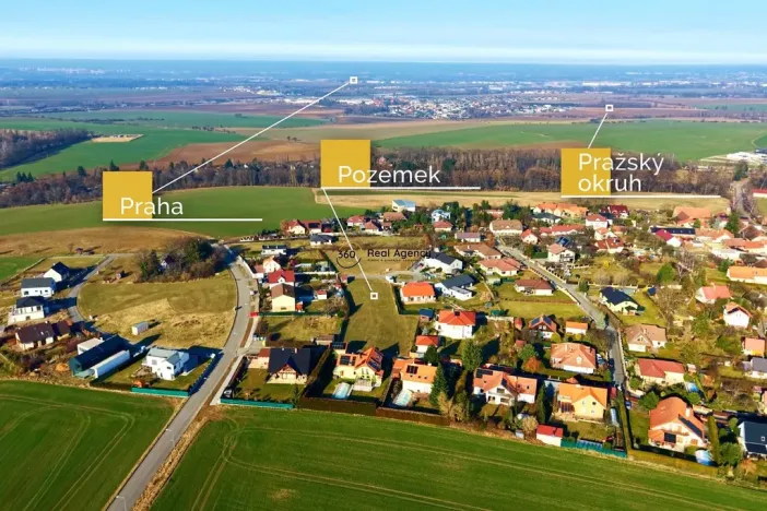 Prodej pozemku, Radějovice, 1256 m2