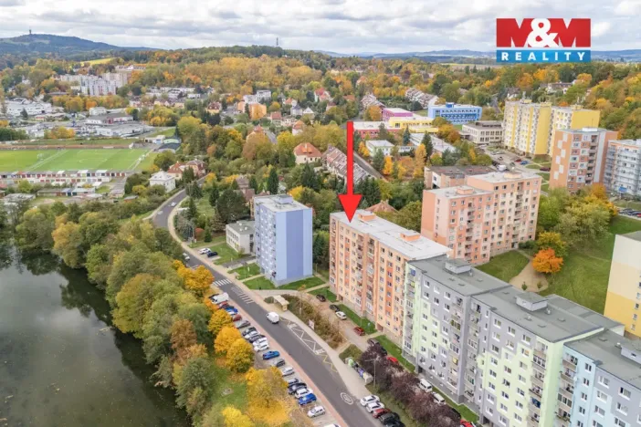 Pronájem bytu 2+1, Cheb, Boženy Němcové, 61 m2