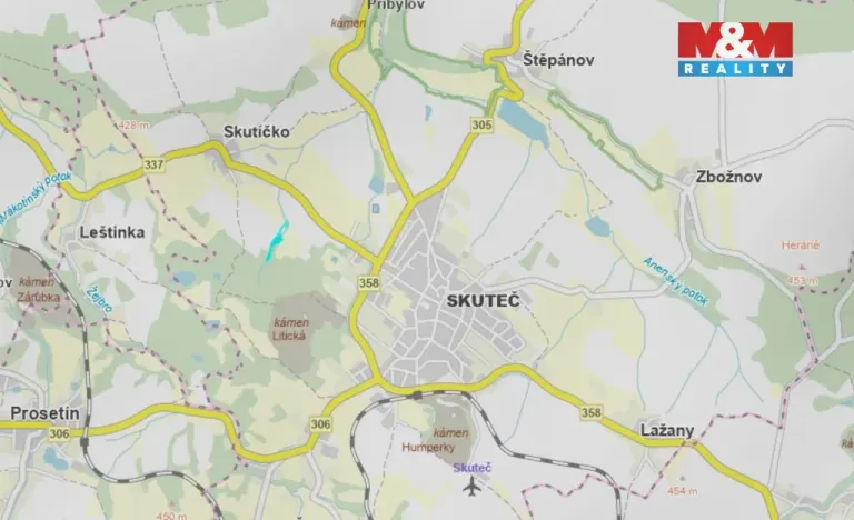 Prodej louky, Skuteč, 4884 m2