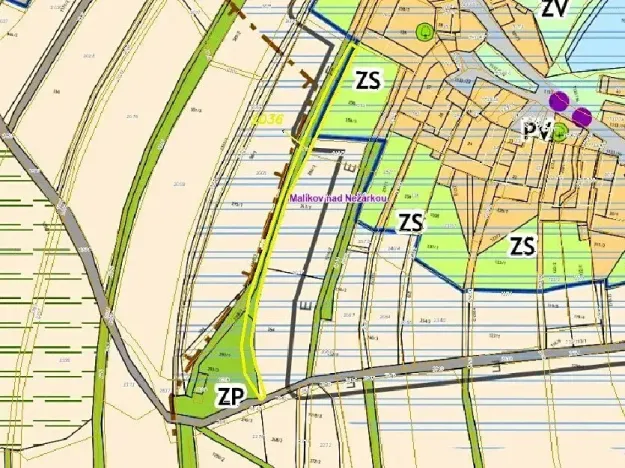 Dražba louky, Horní Pěna, 1083 m2