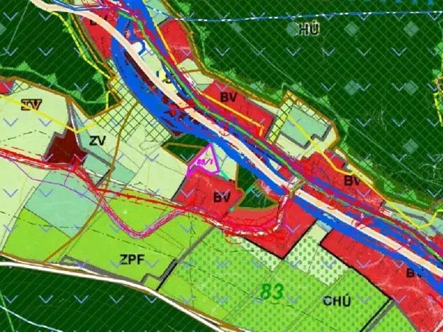 Dražba louky, Děčín, 675 m2