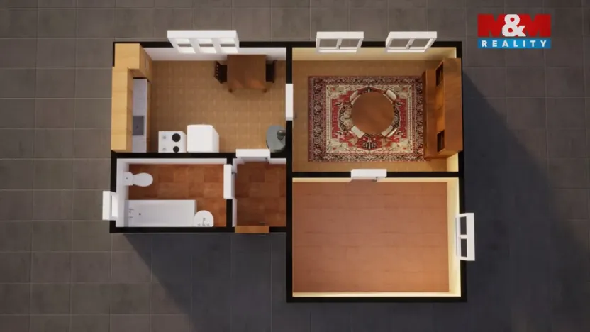 Prodej bytu 2+1, Česká Lípa, Dubická, 51 m2