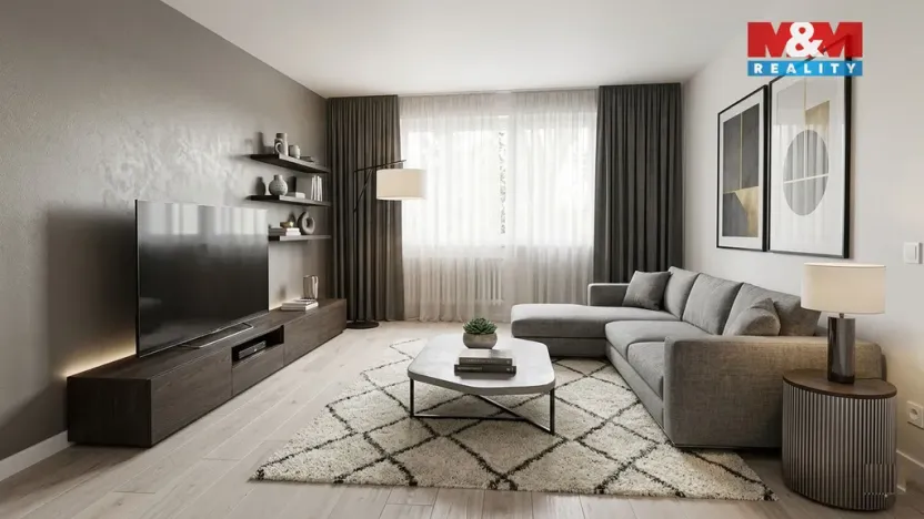 Prodej bytu 2+1, Jablonec nad Nisou - Mšeno nad Nisou, Palackého, 55 m2