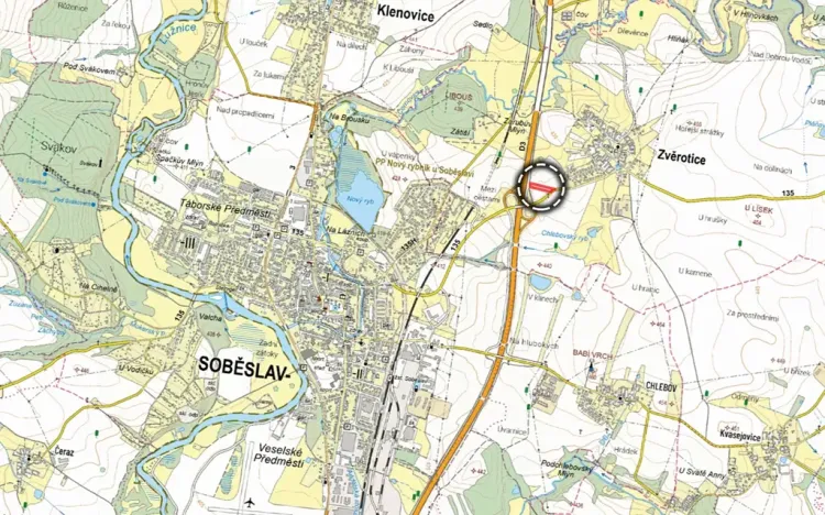 Prodej pole, Zvěrotice, 4844 m2