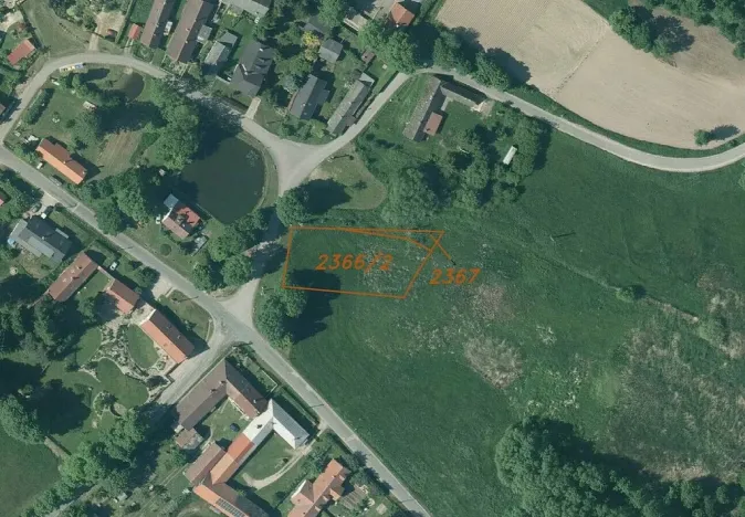 Prodej pozemku, Slavonice - Stálkov, 1281 m2