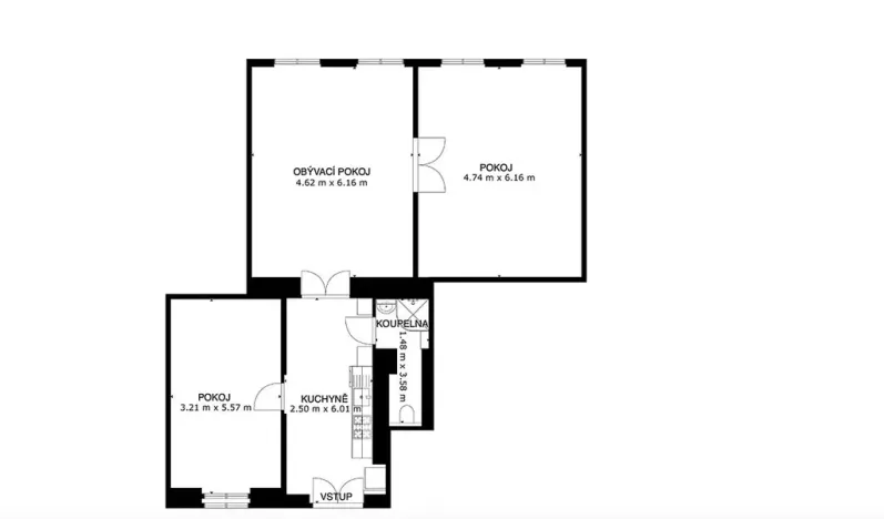 Prodej bytu 3+kk, Praha - Karlín, U nádražní lávky, 101 m2