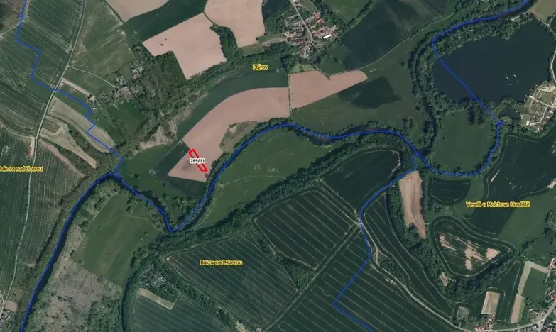 Prodej pole, Ptýrov, 2100 m2