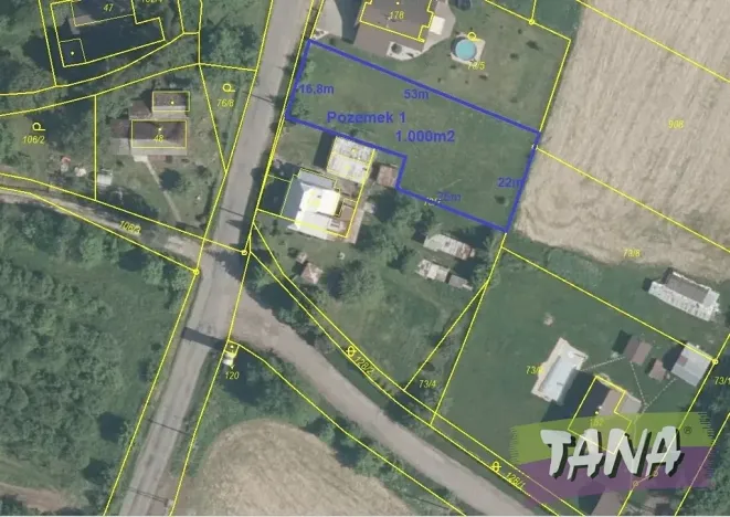 Prodej pozemku pro bydlení, Mnichovo Hradiště, 1004 m2