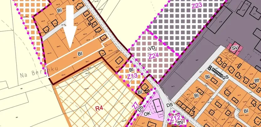 Prodej pozemku pro bydlení, Rosice, 3675 m2