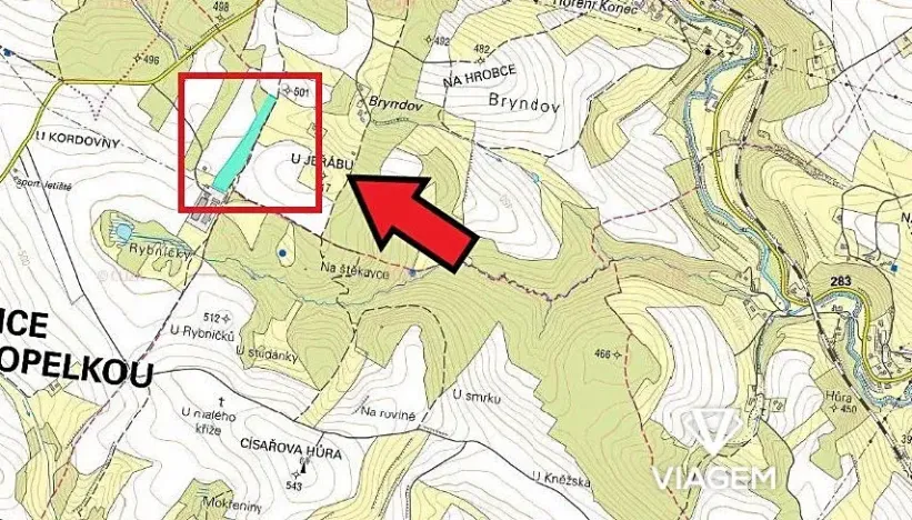 Prodej podílu lesa, Lomnice nad Popelkou, 11413 m2