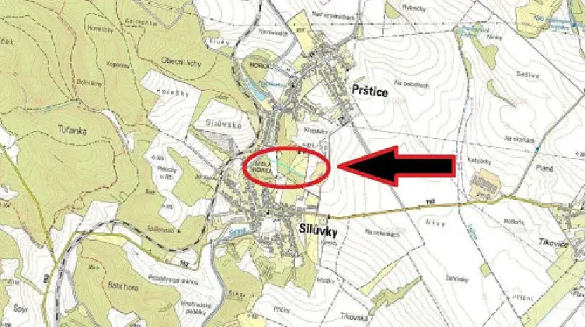 Prodej pole, Silůvky, 2232 m2