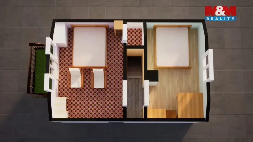 Prodej chalupy, Čtveřín - Doubí, 50 m2