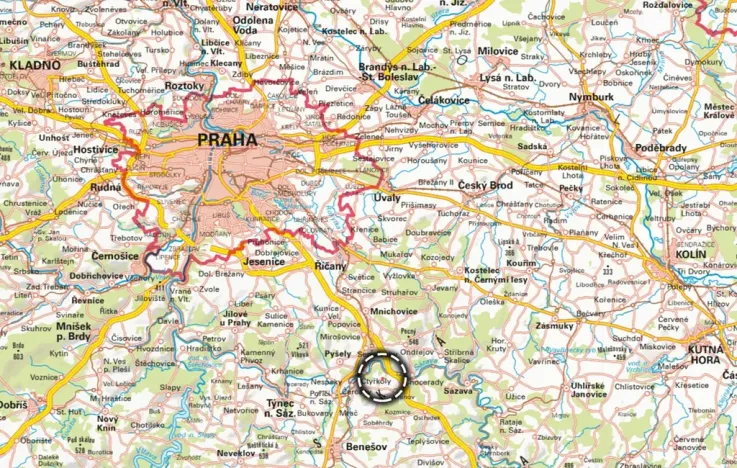 Prodej podílu pozemku pro bydlení, Přestavlky u Čerčan, 4332 m2