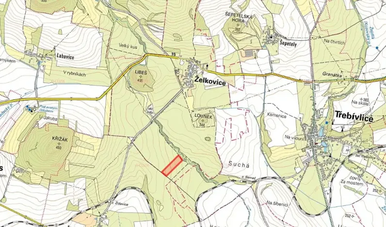 Prodej pole, Želkovice, 21043 m2