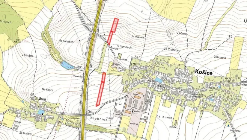 Prodej pole, Košice, 8153 m2