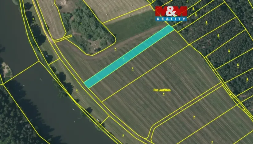 Prodej louky, Kladruby - Třímany, 2584 m2