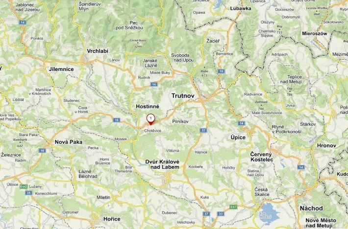 Prodej pole, Chotěvice, 3601 m2