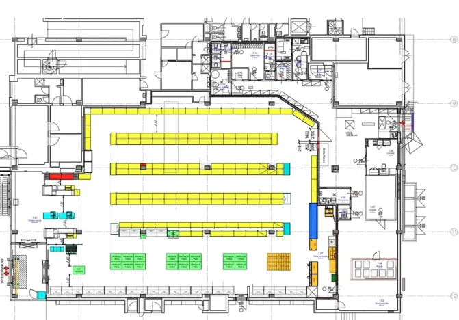 Pronájem obchodního prostoru, Praha - Chodov, Hráského, 987 m2