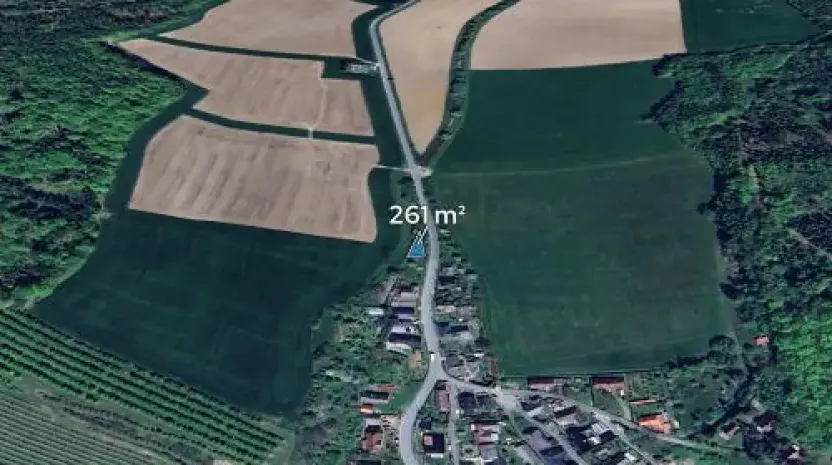 Prodej zahrady, Klopina, 261 m2