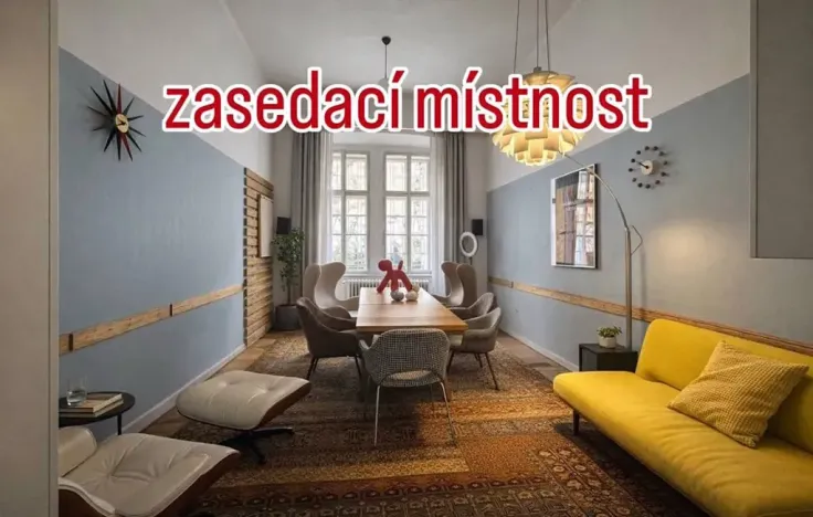 Pronájem kanceláře, Praha - Nové Město, Bolzanova, 22 m2