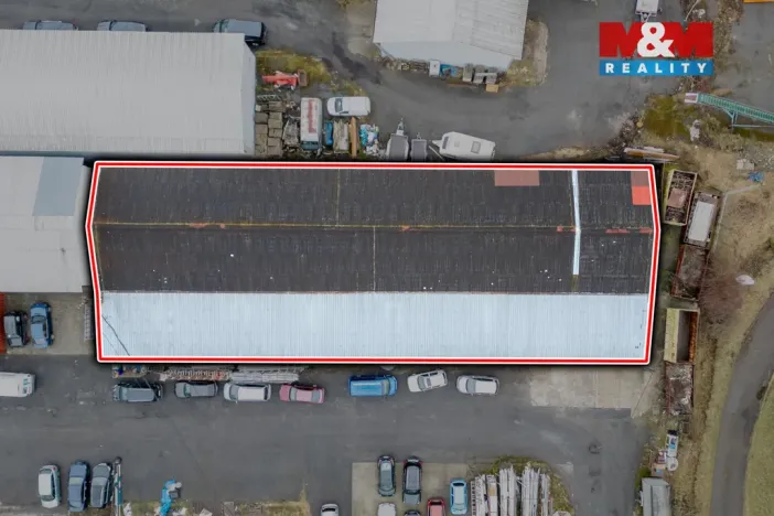 Pronájem výrobních prostor, Hroznětín, Potoční, 792 m2