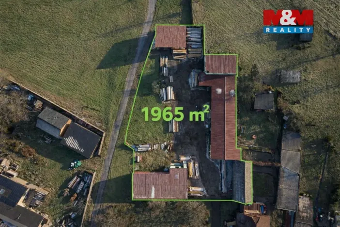 Pronájem výrobních prostor, Senice na Hané, Hliníky, 1030 m2