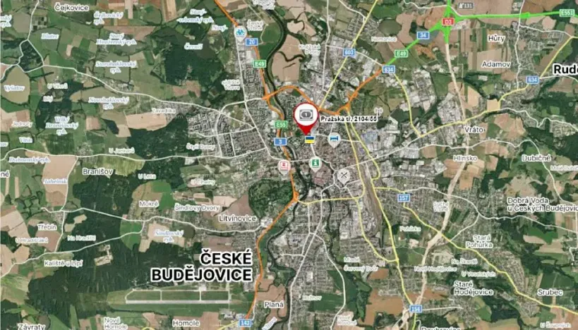 Prodej obchodního prostoru, České Budějovice, Pražská tř., 137 m2