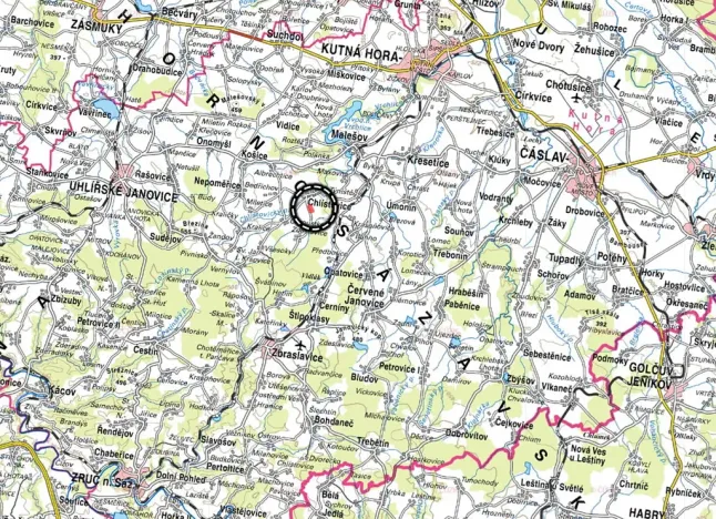 Prodej pole, Chlístovice, 40666 m2